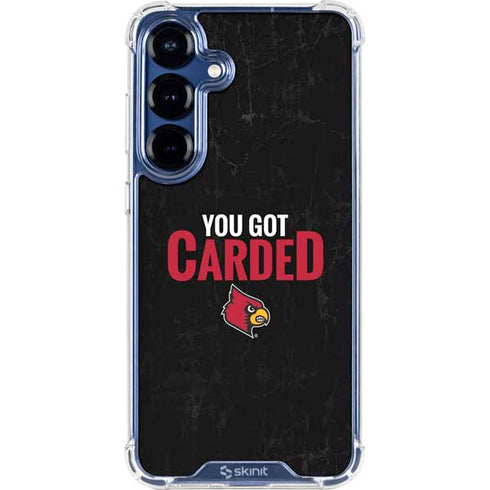 University of Louisville You Got Carded Galaxy S25 Clear Case